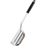 RÖSLE Grillrost-Reinigungsbürste SlideX Brass, Grill-Reinigungsbürste edelstahl/schwarz