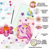 Ravensburger CreArt - Neon Atelier Einhorn, Malen 