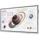 Samsung Flip Pro WM85B, Public Display hellgrau, UltraHD/4K, Multitouch, USB-C