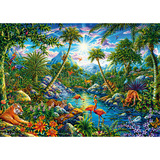 Schmidt Spiele Michael Fishel: Inselparadies, Puzzle 1000 Teile