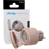 Shelly Wave Outdoor Plug S LR, Steckdose beige
