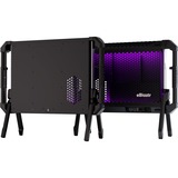  eBlaztr PC-Case, Desktop-Gehäuse schwarz (matt)