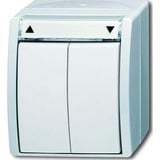 Busch-Jaeger Jalousieschalter 2601/4 W-54 weiß, Retail