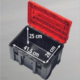 EINHELL Systemkoffer E-Case M, Werkzeugkiste schwarz/rot
