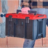 EINHELL Systemkoffer E-Case M, Werkzeugkiste schwarz/rot