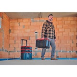 EINHELL Systemkoffer E-Case M, Werkzeugkiste schwarz/rot
