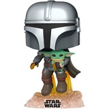 Funko POP! Star Wars - The Mandalorian flying with Jet Pack, Spielfigur 12,1 cm