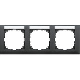 Merten Rahmen drei fach anthrazit, Retail