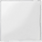 Merten Wippe transparent/polarweiß für Wechselschalter, Kreuzschalter und Taster MEG3340-3500 Retail