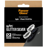 PanzerGlass Hoops Kameraschutz, Schutzfolie silber, iPhone 17 / 16 / 16 Plus