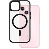 PanzerGlass Urban Combat Case, Handyhülle transparent/schwarz, iPhone 15, MagSafe