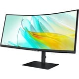 Samsung ViewFinity S65UC S34C652UAU, LED-Monitor 86 cm (34 Zoll), schwarz, UWQHD, VA, Curved, AMD Free-Sync, HDMI, DP, USB-C, 100Hz Panel