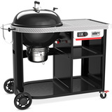 Weber Holzkohlegrill Performer Premium Smart  schwarz/silber, Ø 57cm