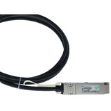 BlueOptics BlueLAN Direct Attach Kabel kompatibel zu Netgear AXLC761 QSFP schwarz, 1 Meter