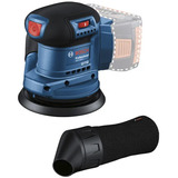 Bosch Akku-Exzenterschleifer GEX 185-LI Professional solo, 18Volt blau/schwarz, ohne Akku und Ladegerät, Ø 125mm, in L-BOXX
