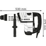 Bosch Professional Bohrhammer GBH 8-45 D Professional blau, 1.500 Watt, Koffer
