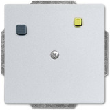 Busch-Jaeger Fehlerstromschutzschalter Unterputzeinsatz 3151 UC-83, Steckdose aluminium, Retail