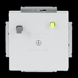 Busch-Jaeger Fehlerstromschutzschalter Unterputzeinsatz 3151 UC-83, Steckdose aluminium, Retail