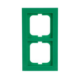 Busch-Jaeger Rahmen 2-fach grün, Retail