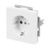 Busch-Jaeger Schutzkontakt Steckdosen Einsatz weiß, Retail