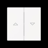 Busch-Jaeger Wippe Jalousie Pfeil auf ab weiß, Retail