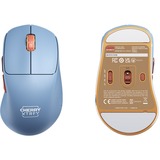 CHERRY XTRFY M64 Wireless, Gaming-Maus hellblau/kupfer