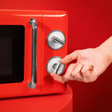 Cecotec ProClean 3010 Retro Red, Mikrowelle rot