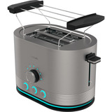 Cecotec Toaster Shine&Toast Double edelstahl, 850 Watt, für 2 Scheiben Toast