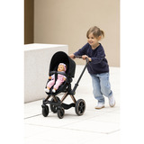 Corolle Mon Grand Poupon 36-42cm Cybex Puppenwagen schwarz/roségold