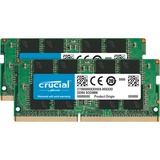 Crucial SO-DIMM 16 GB DDR4-3200 (2x 8 GB) Dual-Kit, Arbeitsspeicher CT2K8G4SFRA32A