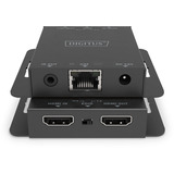 Digitus 4K HDMI Extender Set, HDMI Verlängerung schwarz, 70 m