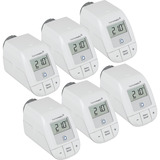 Homematic IP Smart Home Heizkörperthermostat Basic (HmIP-eTRV-B-2), Heizungsthermostat weiß, 6er Set