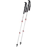 Komperdell Explorer Compact PL, Fitnessgerät silber/rot, 1 Paar, 115 -135 cm