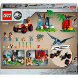 LEGO 76963 Jurassic World Rettungszentrum für Baby-Dinos, Konstruktionsspielzeug 