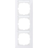 Merten Rahmen 3-fach weiß, Retail