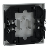 Merten Wippe Licht Wechsel Schalter Kreuz Schalter Taster Einsatz einteilig aluminium, Retail