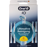  Oral-B iO Ultimative Reinigung 8er, Aufsteckbürste weiß, Überlegene Plaque-Entfernung