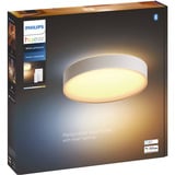 Philips Hue White Ambiance Enrave Deckenleuchte L, LED-Leuchte weiß, inkl. Dimmschalter