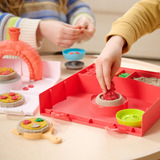 Spin Master Kinetic Sand - Squish Pizza Set, Spielsand 453 Gramm Sand