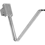 TechniSat Satellitenspiegel 850 Plus mit 85 cm Durchmesser und Aluminium, spezifische Feed-Aufnahme, Sat-Spiegel rot, Retail