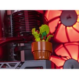ALTERNATE Custom PC Series • iCUE Red Madness Gaming-PC schwarz/transparent, ohne Betriebssystem