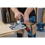 Bosch Professional Akku-Flachdübelfräse GFF 18V-22 Professional Solo, 18 Volt, Nutfräse blau/schwarz, ohne Akku und Ladegerät, in L-BOXX