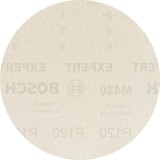Bosch Professional Expert M480 Netzstruktur-Schleifblatt Ø 150mm, K120 50 Stück, für Exzenterschleifer