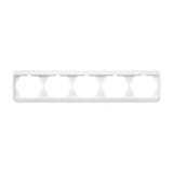 Busch-Jaeger Busch-J. Rahmen 5-fach studioweiá, waage. 1725-24G Retail