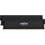 Crucial DIMM 32 GB DDR5-6000 (2x 16 GB) Dual-Kit, Arbeitsspeicher schwarz, CP2K16G60C36U5B, Pro Overclocking, INTEL XMP, AMD EXPO