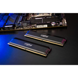 Crucial DIMM 32 GB DDR5-6000 (2x 16 GB) Dual-Kit, Arbeitsspeicher schwarz, CP2K16G60C36U5B, Pro Overclocking, INTEL XMP, AMD EXPO