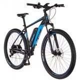 FISCHER Fahrrad Montis EM1724.1, Pedelec schwarz/blau, 51 cm Rahmen, 29"