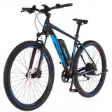 FISCHER Fahrrad Montis EM1724.1, Pedelec schwarz/blau, 51 cm Rahmen, 29"