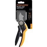 Fiskars PowerLever Plus Amboss-Gartenschere P741 schwarz/orange