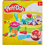 Hasbro Play-Doh Bunter Blumenspaß, Kneten 